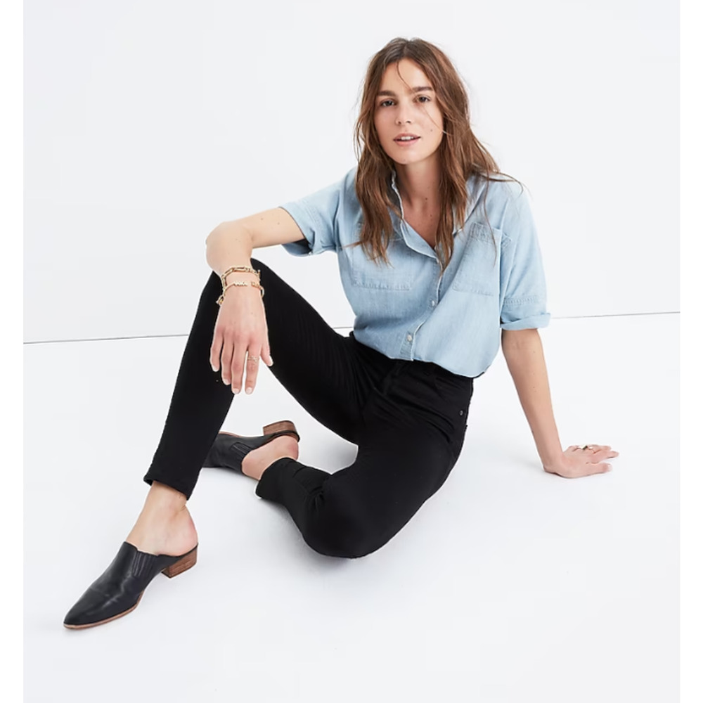 Madewell Women's 10" High-Rise Skinny Jeans in Carbondale Wash Size 23